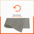 Woven PVC Table Mats / Placemats for Dining Table at Home (Nora - Set of 6)